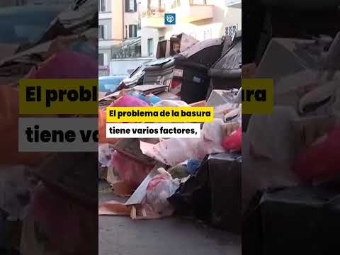 Roma “sumergida” por toneladas de basura