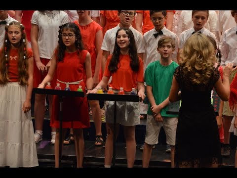 Unterstufenchor MGM "Guten Tag  liebes Glück" (Max Raabe) Sommerkonzert 2024