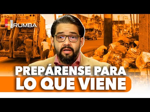 LA BASURA ESTÁ ACABANDO CON SANTO DOMINGO ESTE Y SANTO DOMINGO NORTE YSRAEL ABREU