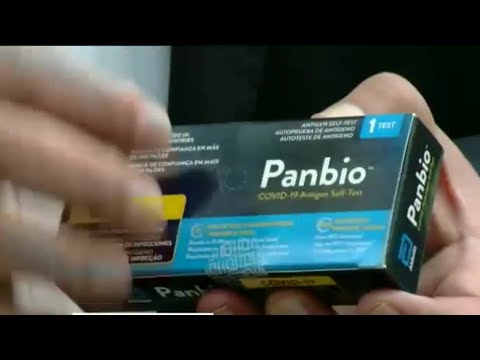 Autoprueba de antígeno Panbio de venta libre en farmacias