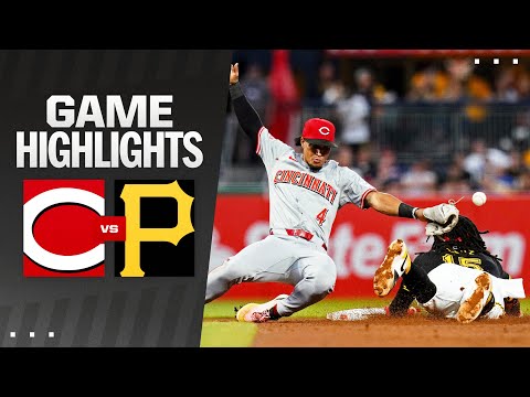 Reds vs. Pirates Game Highlights (8/22/24) | MLB Highlights