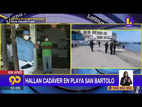 ? Hallan cadáver de joven en playa de San Bartolo | Latina Noticias