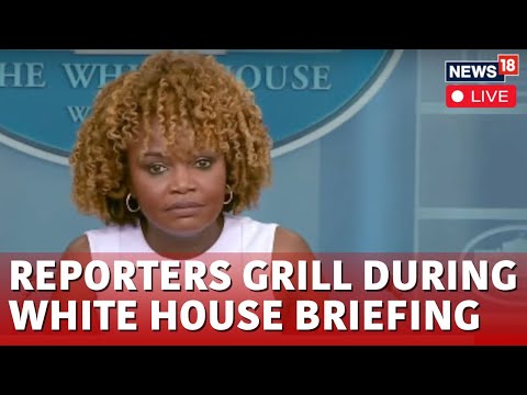 LIVE | White House Press Secretary Grilled By Reporter Live | Joe Biden's Debate Performance | N18G