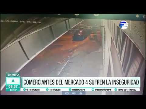 Comerciantes del Mercado 4 sufren la inseguridad