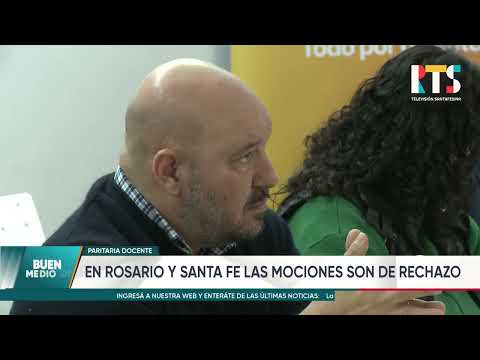 En Rosario y Santa Fe las mociones a la paritaria docente son de rechazo