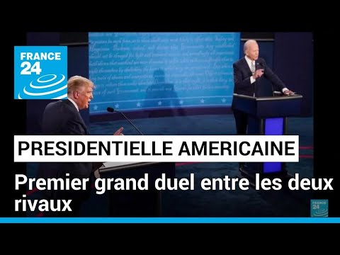 Présidentielle américaine : premier duel pour Joe Biden et Donald Trump • FRANCE 24
