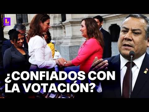 Voto de confianza de gabinete Adrianzén: Ministros salen a Congreso y Boluarte los despide sonriente