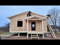 Inexpensive house in 10 days. Full construction process