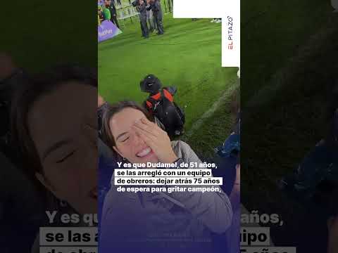 ¡Histórico! Rafael Dudamel logra el primer título de campeones para el Atlético Bucaramanga
