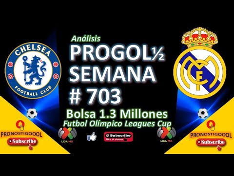 Progol Media Semana # 703 Bolsa Inicial de 1.3 MILLONES