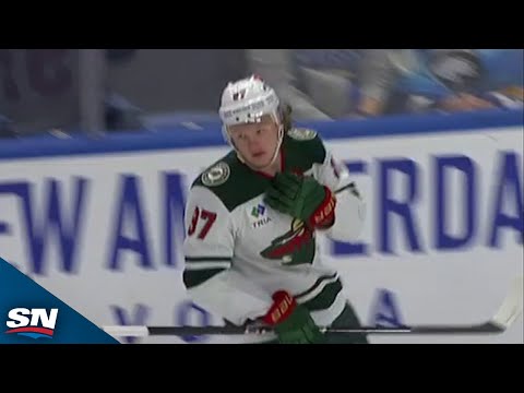 Kaprizov Scores Off Wild’s Beautiful Passing Sequence vs. Sabres