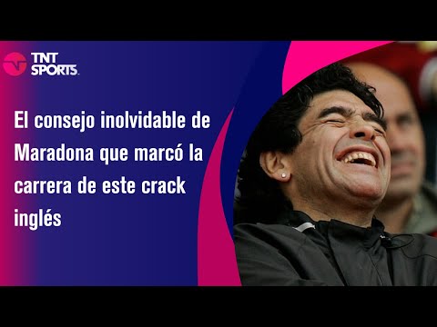 El consejo inolvidable de Maradona que marcó la carrera de este crack inglés - TNT Sport