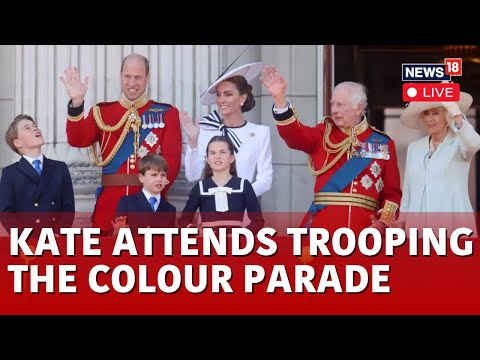 Kate Middleton LIVE Updates | Kate Middleton Attends Annual Trooping The Colour Parade | N18L