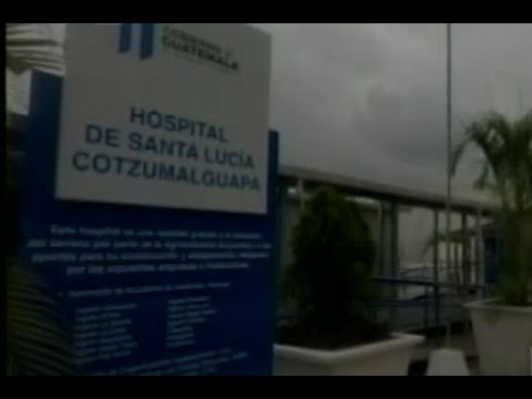 Presidente Giammattei inaugura hospital de Santa Lucía Cotzumalguapa