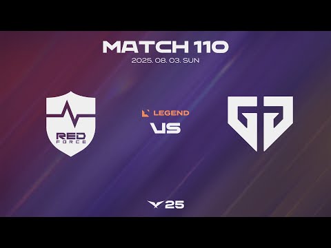 NS vs GEN | 매치 110 하이라이트 | 08.03 | 2025 LCK