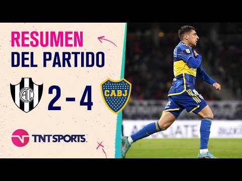 El Xeneize LO DIO VUELTA en un PARTIDAZO  | #CentralCórdoba 2-4 #Boca | Resumen