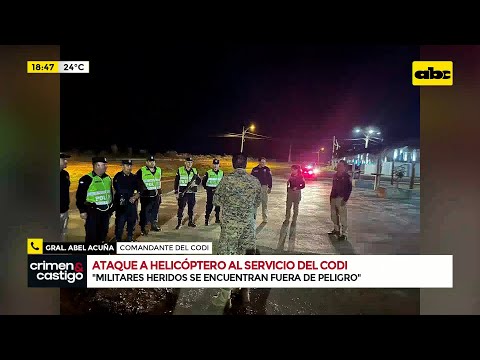 Esto dice el comandante del CODI sobre el enfrentamiento ocurrido en Canindeyú