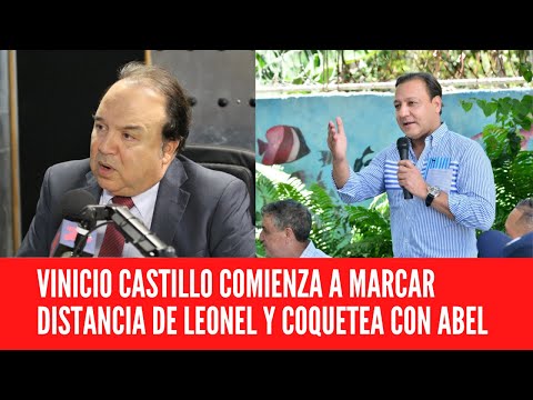 VINICIO CASTILLO COMIENZA A MARCAR “DISTANCIA” DE LEONEL Y “COQUETEA” CON ABEL