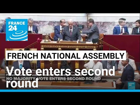 France's newly elected lawmakers begin choosing a speaker: Vote enters second round • FRANCE 24