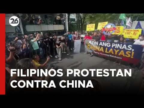 ASIA | Activistas filipinos protestan contra maniobras militares en el Mar de China Meridional