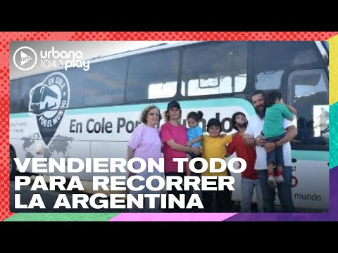 La familia que vendió todo para recorrer la Argentina: En el cole por el mundo #Perros2024
