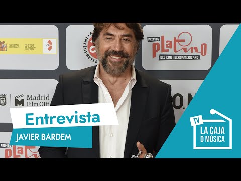 PREMIOS PLATINO 2022 | JAVIER BARDEM : SIEMPRE QUIERO ESTAR SEGURO de SER CAPAZ DE HACER UN PAPEL