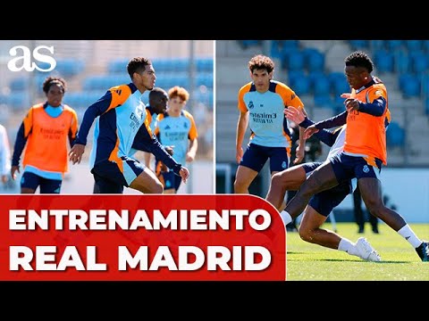 El REAL MADRID prepara el DERBI con un ENTRENAMIENTO | ATLÉTICO DE MADRID vs REAL MADRID