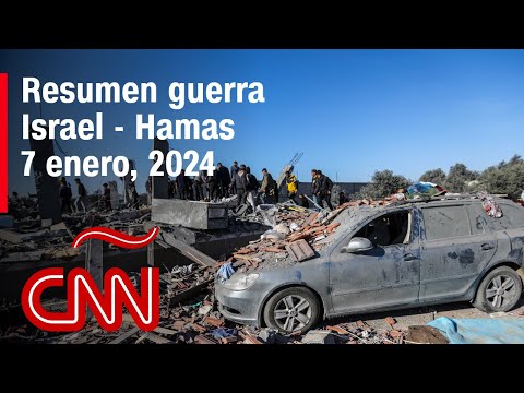 Resumen en video de la guerra Israel - Hamas: noticias del 7 de enero de 2024