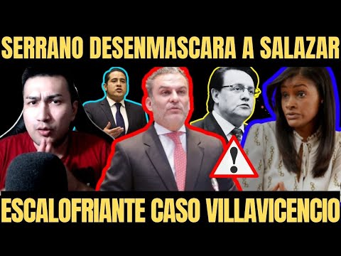 CASO VILLAVICENCIO ¿Quién fue el responsable? Jose Serrano se la canta a Diana Salazar | Aleaga