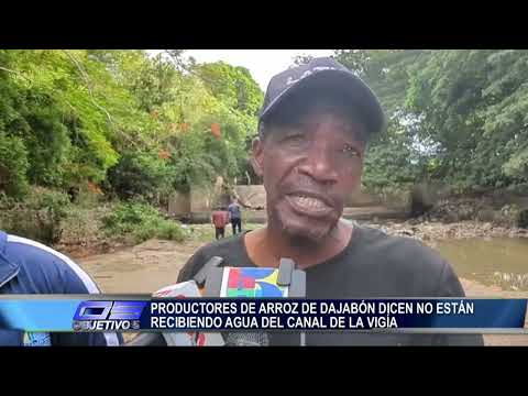 Productores de Arroz de dajabon dicen no estan recibiendo agua del Canal de la Vigia | Objetivo 5