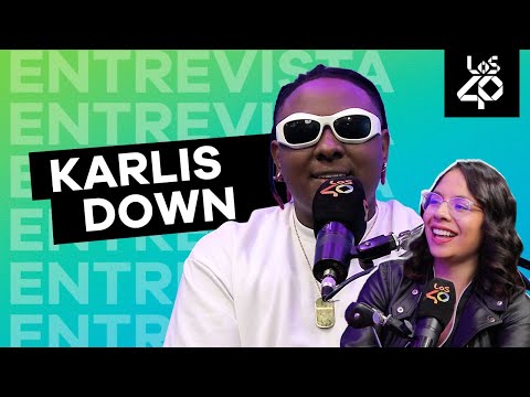 Karlis Down habló de su éxito la ‘La moza’ en LOS40