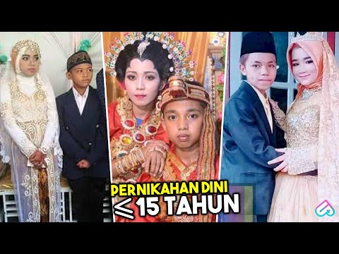 🌁BOCIL INGUSAN KEBELET KAWIN! Begini Kisah Cinta 10 Pernikahan Anak yang Viral di Indonesia