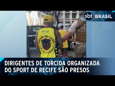Por ataque ao ônibus do Fortaleza, torcedores do Sport são presos  | SBT Brasil (04/04/24)