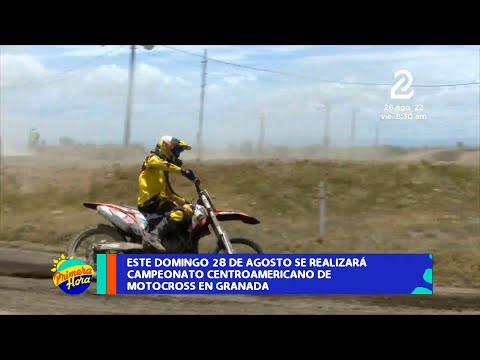 Realizarán Campeonato Centroamericano de MotoCross en Granada
