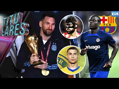 ARGENTINA recibe a MESSI; rompe INSTAGRAM | Un BLUE ‘coquetea’ con el BARÇA | ¿CR7 rumbo a ARABIA?