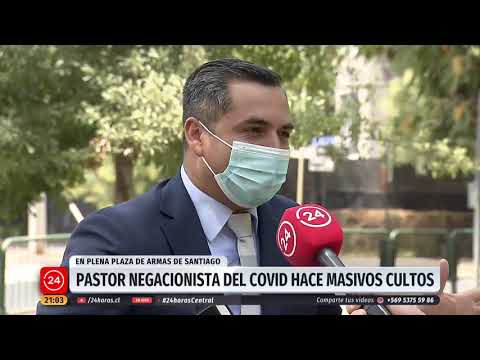 Pastor negacionista del COVID-19 hace cultos masivos en plena Plaza de Armas