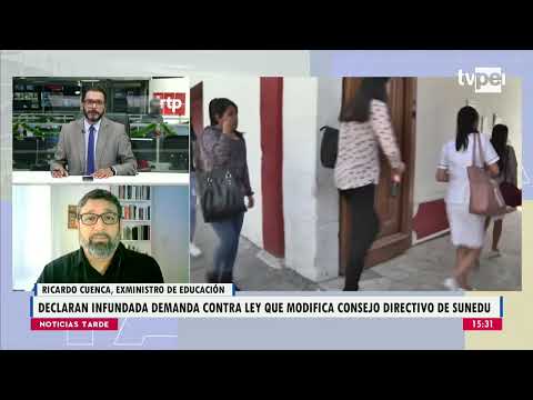 Noticias Tarde | Ricardo Cuenca, exministro de Educación - 21/12/2022