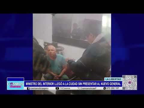 La Libertad: ministro del Interior llegó a Trujillo sin presentar al nuevo encargado policial