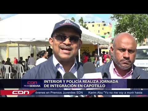Interior y Policía realiza jornada de integración en Capotillo