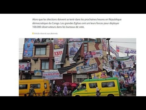 Elections en RDC:  Des élections parmi les moins organisées au monde • FRANCE 24