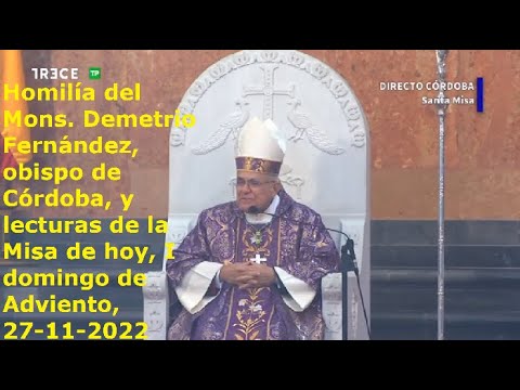 Homilía del Mons. Demetrio Fernández y lecturas de Misa de hoy, I domingo de Adviento, 27-11-2022