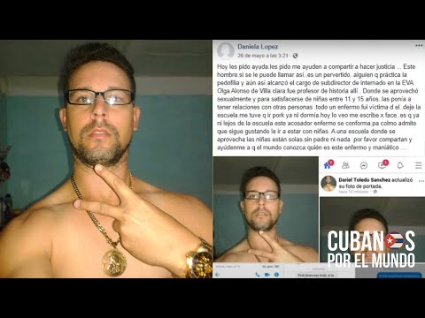 Denuncian caso de abuso sexual a menores por profesor de la EVA Olga Alonso de Villa Clara, Cuba