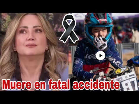 Último Minuto: Muere el sobrino de Andrea Legarreta en accidente de moto, murió Mateo