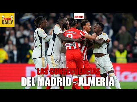 Las consecuencias del controvertido Real Madrid - Almería MARCA