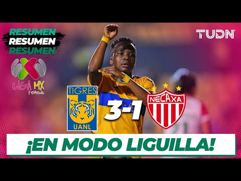 Resumen y goles | Tigres 3-1 Necaxa | Liga Mx Femenil-CL2024 J16  | TUDN