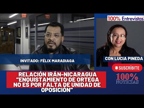 Maradiaga: Peligrosa relación Irán-Nicaragua/ Enquistamiento de Ortega no es culpa de oposición