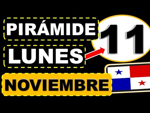 Pirámide de la Suerte Lotería de Panamá Para el Lunes 11 de Noviembre 2024 Decenas d Suerte Para Hoy