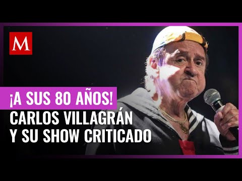 Carlos Villagrán, 'Kiko', reaparece en su show bailando y se gana los aplausos del público