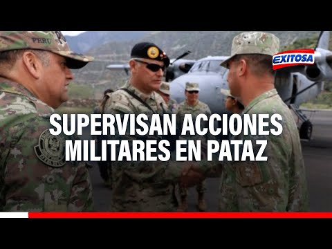 La Libertad: Jefe del Comando Conjunto supervisa acciones militares en Pataz