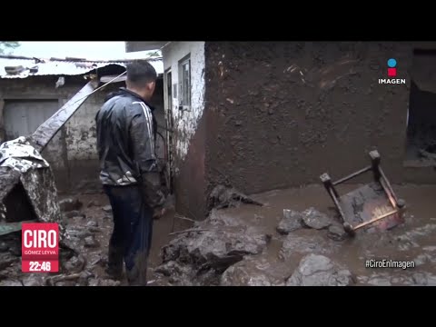 Más de 600 casas afectadas por deslave tras paso de tormenta tropical “Chris” en Veracruz | Ciro